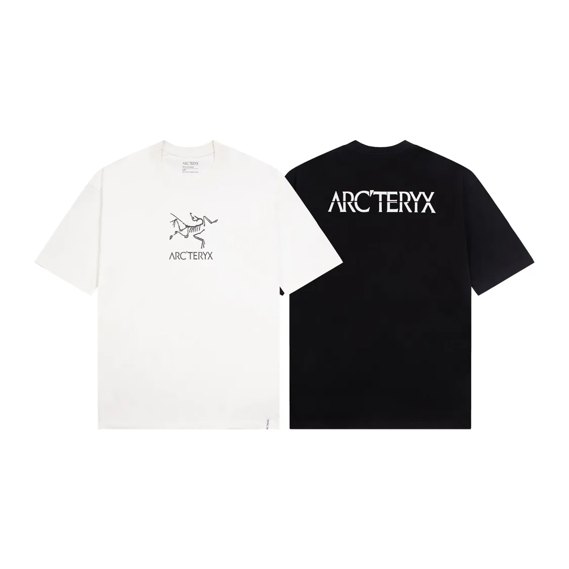 【 Quality】 Arc’teryx 𝟮𝟰𝘀𝘀 T ， ， ， OS g 100% Quality ： ：White Black Size：XS S M L